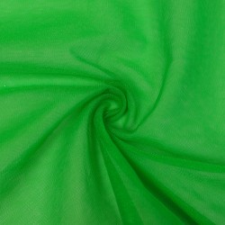 Фатин (мягкий), цвет Светло-зеленый (на отрез)  в Пушкине