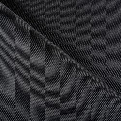 Ткань Кордура (Китай) (Оксфорд 900D), цвет Черный (на отрез)  в Пушкине