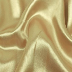 Ткань Атлас-сатин ЛЮКС, цвет Золотой (на отрез)  в Пушкине