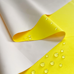 Водонепроницаемая Дышащая Мембранная ткань PU 10'000, цвет Жёлтый (на отрез)  в Пушкине